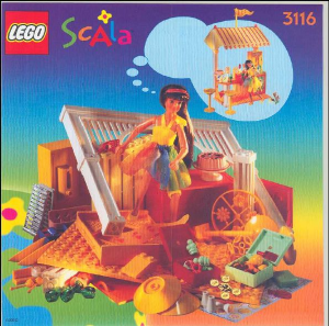 Bruksanvisning Lego set 3116 Scala Cool Glasscafé