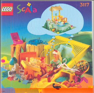 Bedienungsanleitung Lego set 3117 Scala Schwimmbad