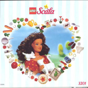 Manual Lego set 3201 Scala Living room