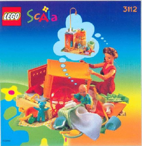 Manual Lego set 3112 Scala Baby nursery