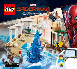 Kullanım kılavuzu Lego set 76129 Super Heroes Hydro-Man Saldırısı