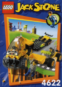 Bedienungsanleitung Lego set 4622 Jack Stone Rettungsbagger