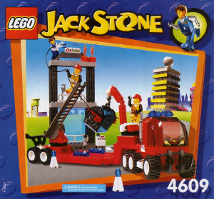 Bedienungsanleitung Lego set 4609 Jack Stone Feuerwehr