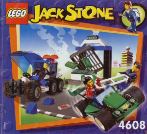 Bedienungsanleitung Lego set 4608 Jack Stone Bankraub