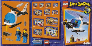 Bedienungsanleitung Lego set 4604 Jack Stone Polizeihubschrauber