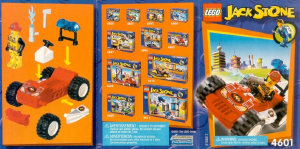 Manual Lego set 4601 Jack Stone Fire cruiser