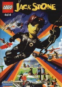 Manual Lego set 4614 Jack Stone Ultralight flyer