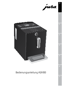 Bedienungsanleitung Jura A1 Kaffeemaschine