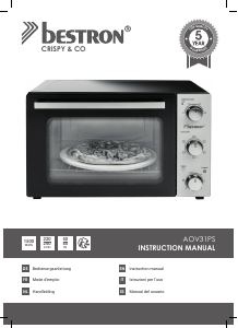 Manual Bestron AOV31PS Oven