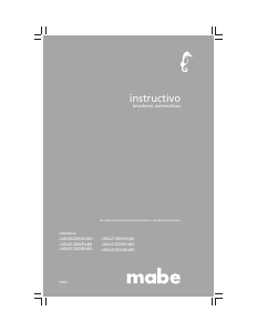 Manual de uso Mabe LMA9020WGAB0 Lavadora