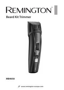 Manual Remington MB4050 Trimmer de barba