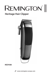 Руководство Remington HC9100 Heritage Машинка для стрижки волос