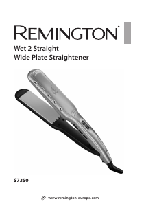 Handleiding Remington S7350 Wet 2 Straight Stijltang