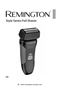 Manual Remington F4000 Aparat de ras