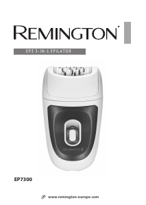 كتيب ماكينة إزالة الشعر EP7300 3in1 Remington