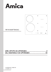 Priručnik Amica KMI 752 620 C Ploča za kuhanje