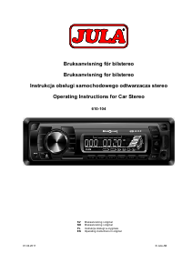 Manual MarQuant 610-104 Car Radio