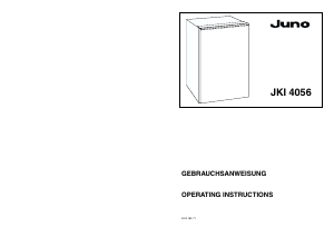 Handleiding Juno JKI4056 Koelkast