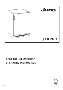 Manual Juno JKU2433 Refrigerator