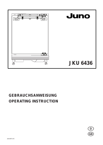 Manual Juno JKU6436 Refrigerator