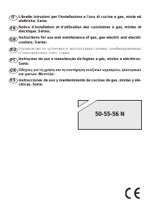 Manual de uso Bompani BO543GD/N Cocina