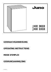 Handleiding Juno JKE3033 Koelkast