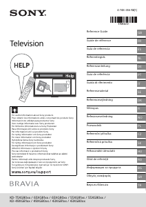 Manual de uso Sony Bravia KD-49XG8196 Televisor de LCD