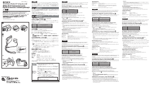 사용 설명서 소니 VCL-DE07T 카메라 렌즈