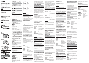 Manual Sony VCL-DH2637 Camera Lens