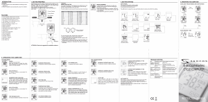 Handleiding Serfas SI-30 Fietscomputer