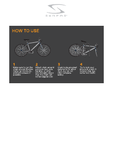 Handleiding Serfas LL-2 Fietsslot