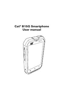 Handleiding CAT B15Q Mobiele telefoon