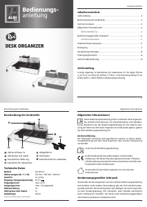 Bedienungsanleitung Rex Office DO 003-17 Schreibtisch-Organizer