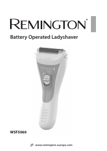 Manual Remington WSF5060 Shaver