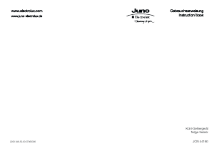 Manual Juno-Electrolux JCN44160 Fridge-Freezer