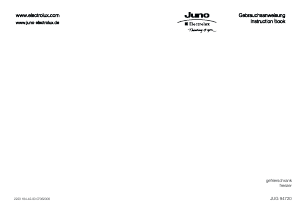 Bedienungsanleitung Juno-Electrolux JUG94720 Gefrierschrank