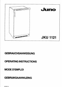 Handleiding Juno JKU1121 Koelkast