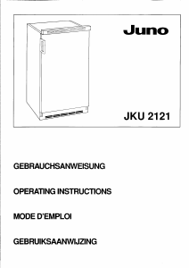 Handleiding Juno JKU2121 Koelkast