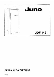 Bedienungsanleitung Juno JDF1421 Kühl-gefrierkombination