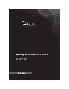 Manual Rocketfish RF-GUV1201 Headset