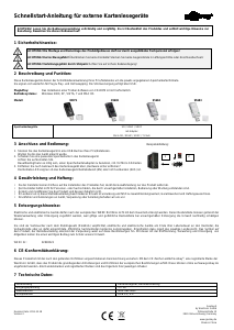 Handleiding Goobay 95682 Kaartlezer