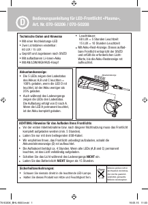 Bedienungsanleitung Fuxon Plasma (front) Fahrradlampe