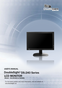 Handleiding DoubleSight DS-240WB LCD monitor