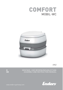 Manual Enders Mobil WC Comfort Portable Toilet