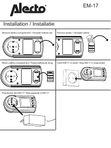 Handleiding Alecto EM-17 Energiemeter