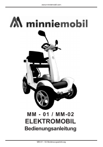 Bedienungsanleitung Minniemobil MM-01 Elektromobil