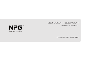 Manual de uso NPG NS-1914HHB Televisor de LED