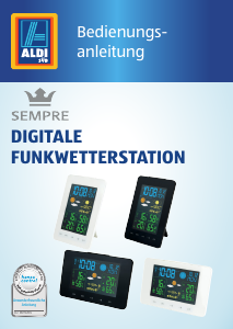 Bedienungsanleitung Sempre WS97210-2 Wetterstation