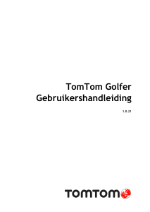 Handleiding TomTom Golfer Sporthorloge