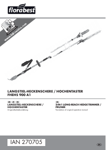 Manual Florabest FHEHS 900 A1 Hedgecutter